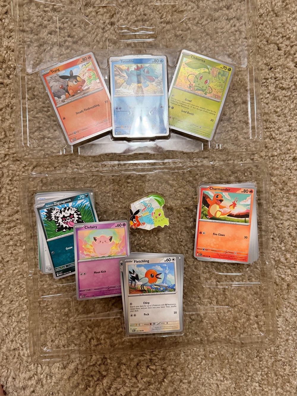 Pokémon First Partners Deluxe Pin Collection - Bright Multi opened. - Picture 3 of 4